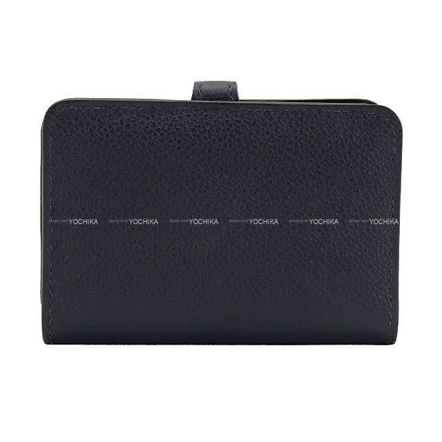 HERMES エルメス カードケース ドゴン カードケース ブルーニュイ