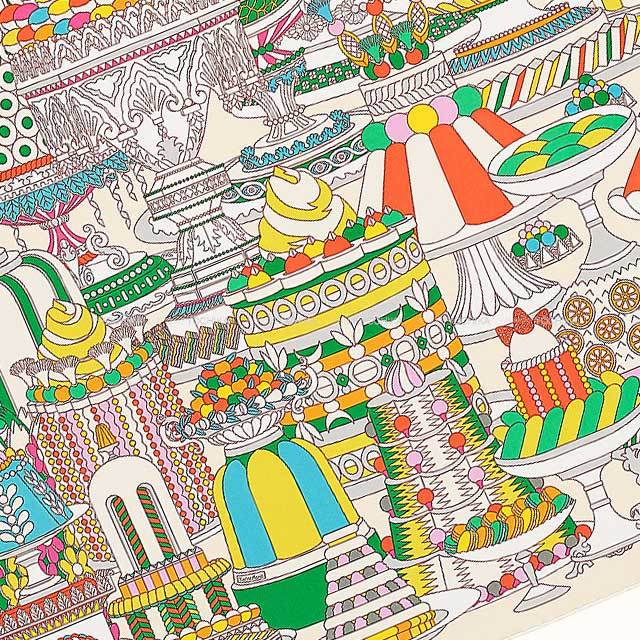 【新品】エルメス カレ90 パティスリー 国内正規品 楽天市場】エルメス HERMES カレ90 パティスリーフランセーズ スカーフ