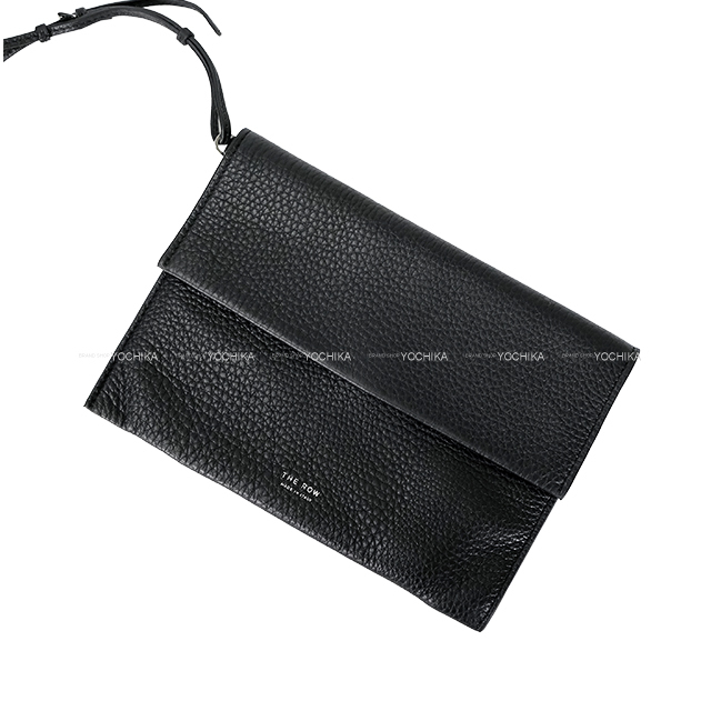 The Row ザロウ ショルダーバッグ パークトート スリー 黒 グレインド