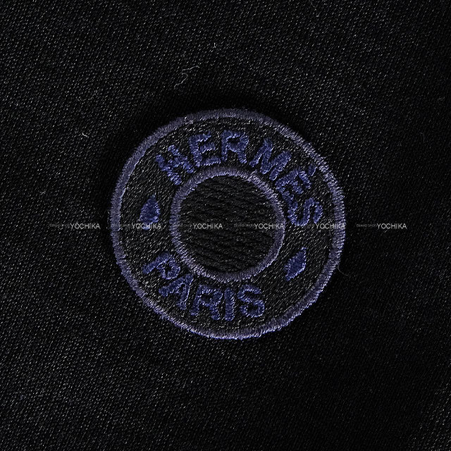 新品未使用タグ付き HERMES エルメス ワンピース ドローストリング 黒 25041206_3.jpg