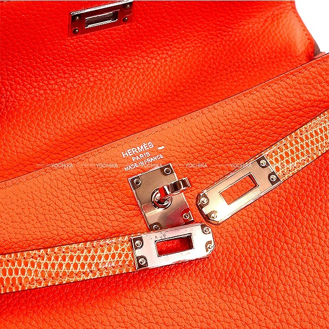 HERMES エルメス ショルダーバッグ カバスPM オレンジ×レッド 美品 HERMES エルメス O刻印 マルワリPMキャンバスショルダー