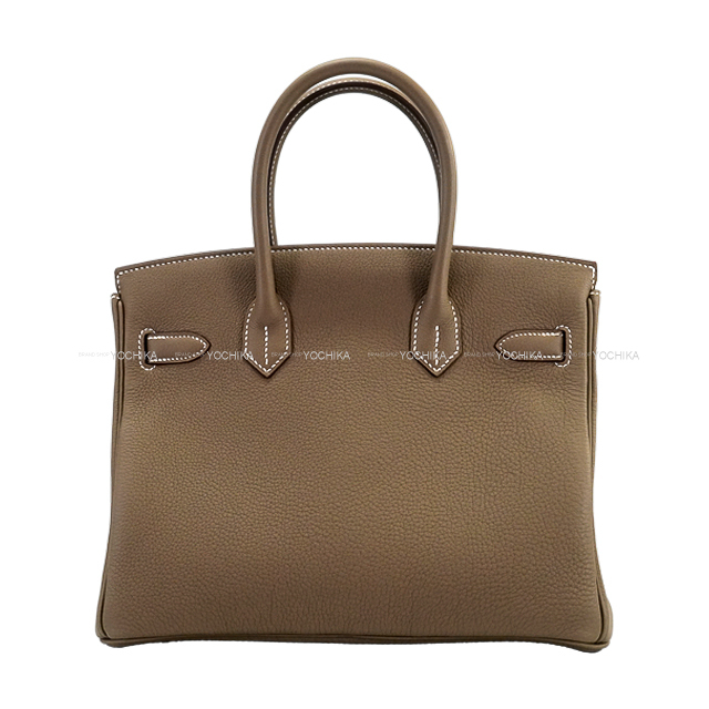 HERMES エルメス ハンドバッグ バーキン30 エトープ (エトゥープ) トゴ