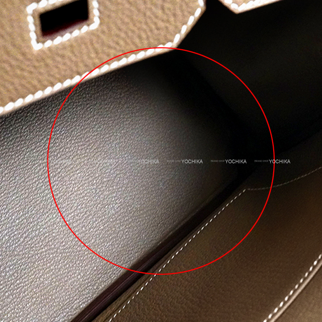 新品未使用 HERMES エルメス　バーキン30　エトープ　シルバー金具 HERMES エルメス ハンドバッグ バーキン30 エトープ (エトゥープ) トゴ