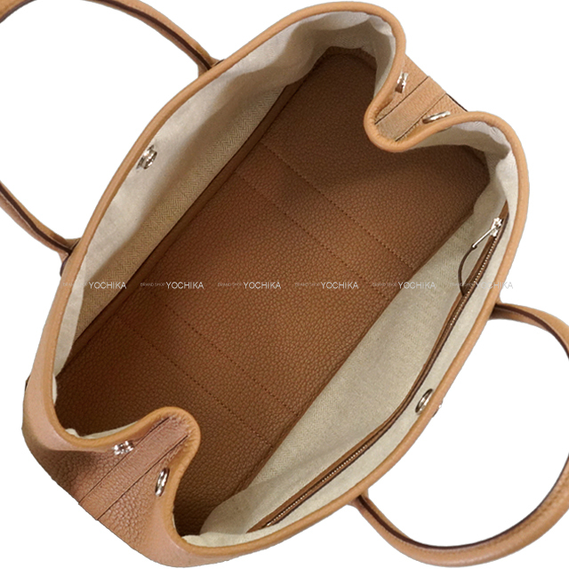 HERMES エルメス トートバッグ ガーデンパーティ 30 TPM チャイ
