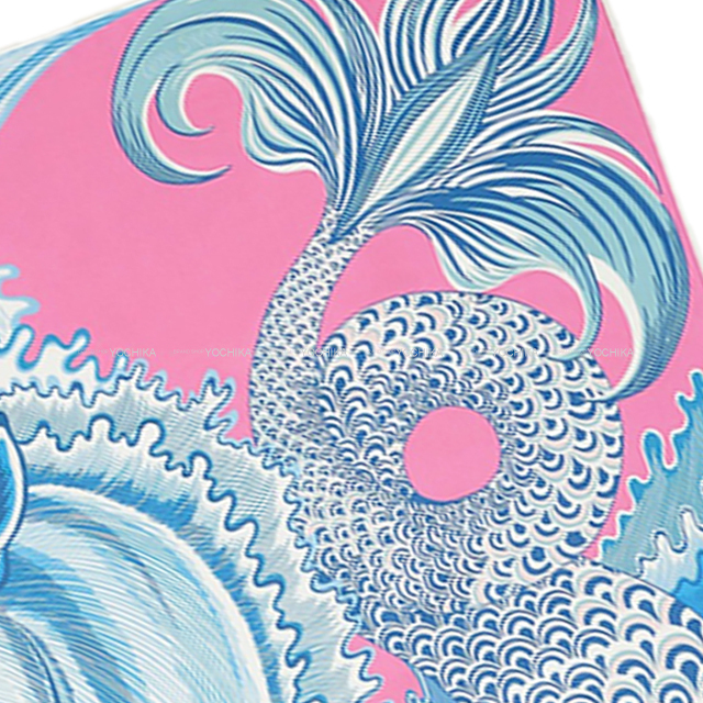 HERMES エルメス スカーフ カレ90 ダブルフェイス シュヴァル シレーヌ