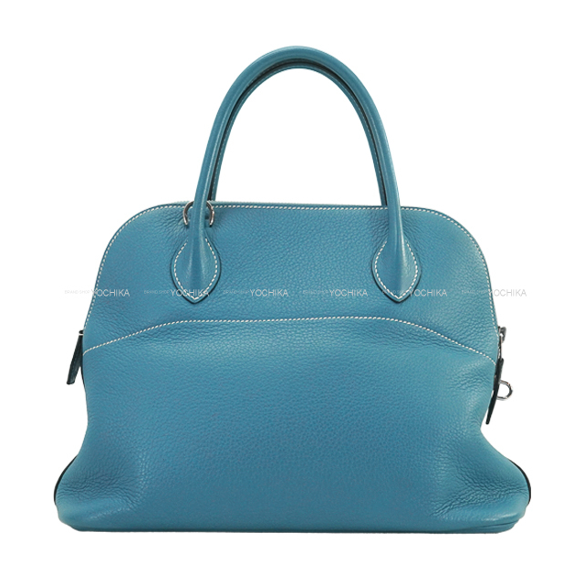 HERMES エルメス ショルダーバッグ ボリード31 ブルージーン トリヨン