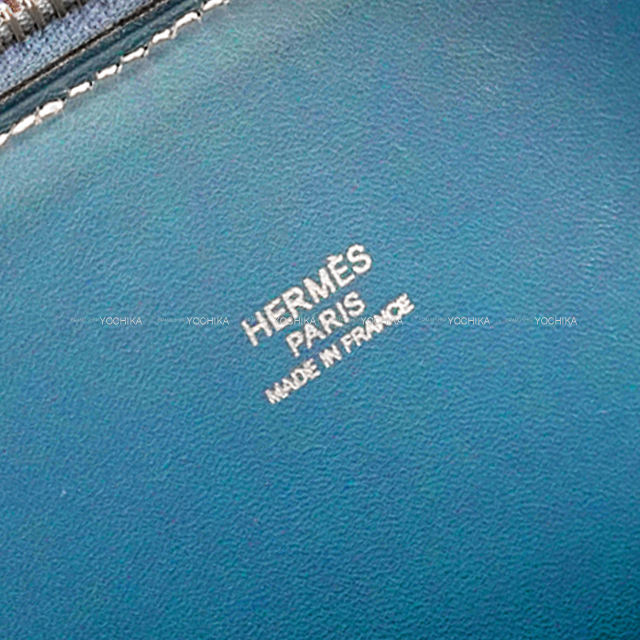 HERMES エルメス ショルダーバッグ ボリード31 ブルージーン トリヨン