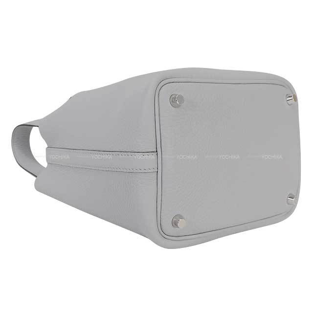 【新品同様 /ブルー系 × Silver金具】HERMES ピコタンロック 18 エルメス ピコタンロック18/PM ブルーペール トリヨンクレマンス