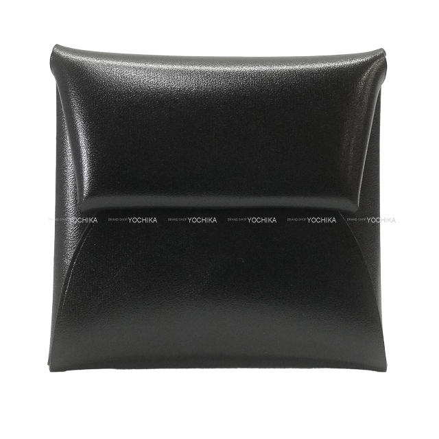 HERMES エルメス コインケース バスティア 黒 (ブラック) ボックス 