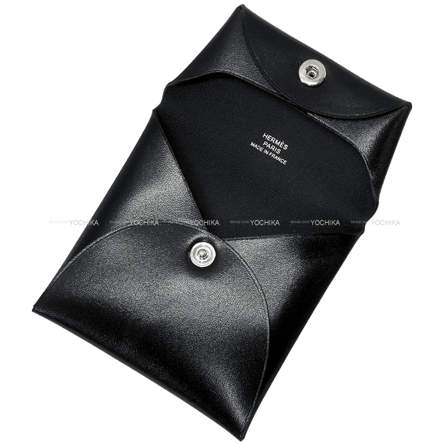 HERMES エルメス コインケース バスティア 黒 (ブラック) ボックス  