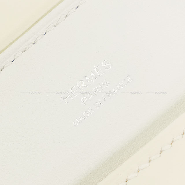 未使用品☆HERMESエルメス☆ハンカチ ホワイト/白 コットン 20062502_2.jpg