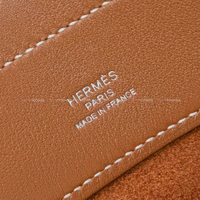 HERMES エルメス ショルダーバッグ アリーヌ ミニ ゴールド