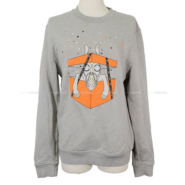 2024年 春夏 HERMES エルメス スウェット メンズ プリント ボワット