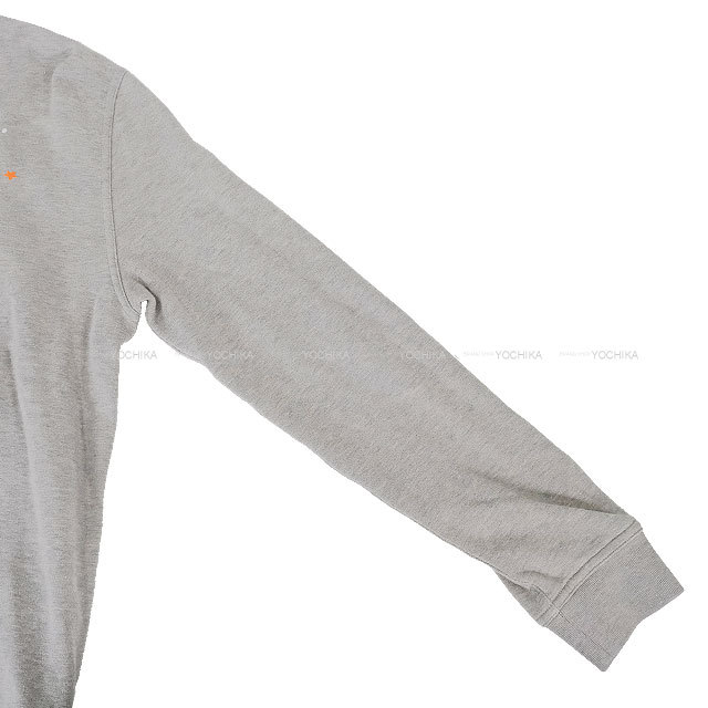 2024SS エルメス スウェットボワットシュルプリーズ グレーXS