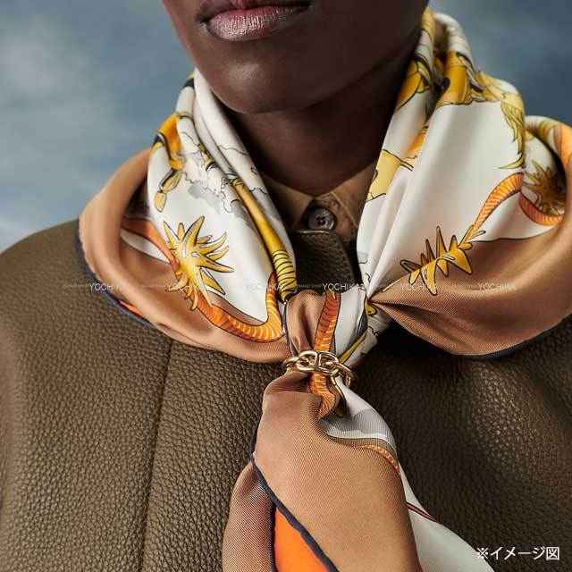 【美品】HERMESシェーヌダンクル スカーフリングカレ90(パーマブラス) 楽天市場】HERMES エルメス スカーフリング90 レガート