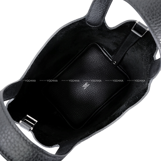 HERMES エルメス ハンドバッグ ピコタンロック 18 PM 黒