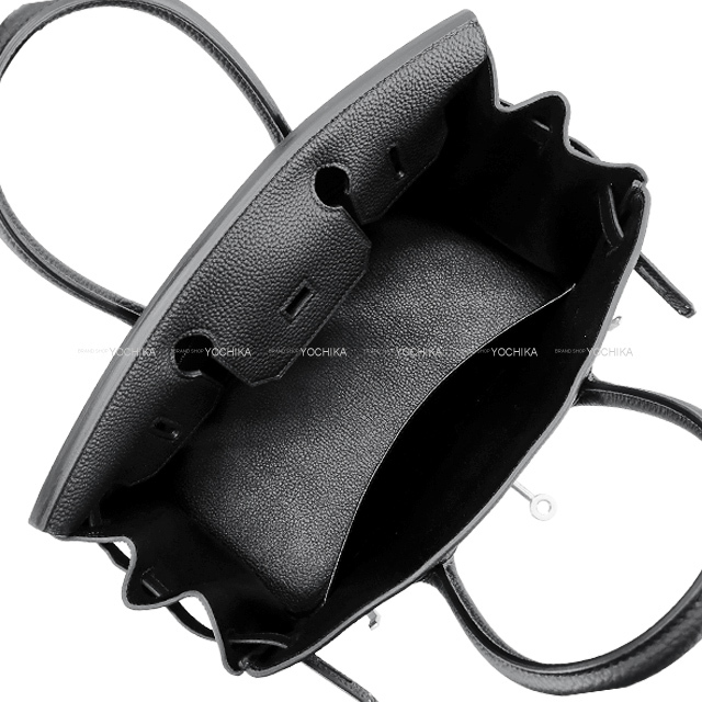 H 黒 レザー トゴ バッグ バーキンデザイン エルメス バーキン40 トゴ ブラック Z刻印｜ブランド買取なら