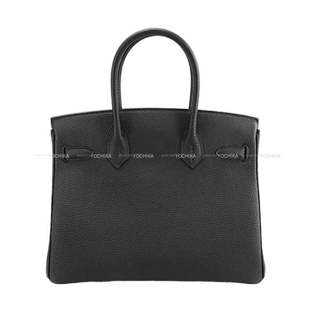 HERMES エルメス ハンドバッグ バーキン30 黒 (ブラック) トゴ マット