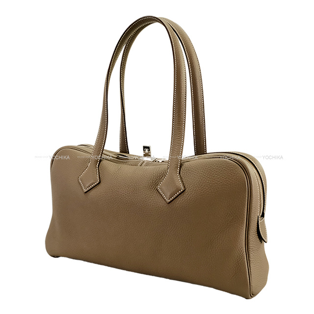 HERMES エルメス ショルダーバッグ ヴィクトリアエラン 38 エトープ 