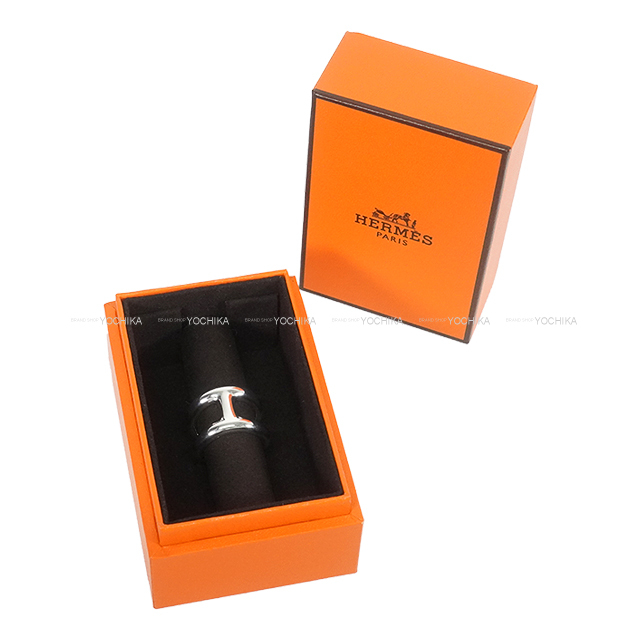 新品未使用品　HERMES オスモズGM56シルバーリング 楽天市場】≪ Brand new ≫ HERMES Osmoz GM Ring 56 (Japanese