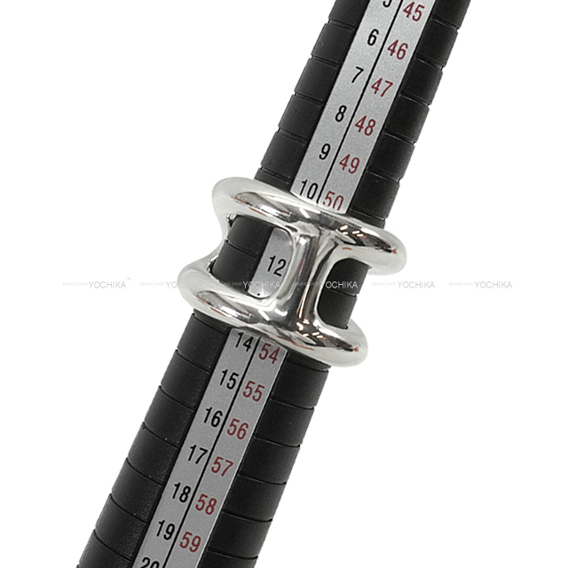 HERMES エルメス リング・指輪 オスモズ リング GM シルバー シルバー