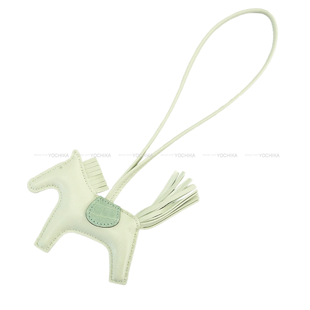 HERMES エルメス バッグチャーム ロデオ PM タッチ ヴェールデュー