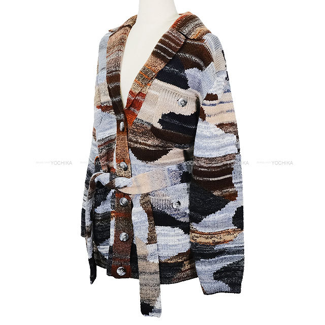 CHANEL ウール混 メティエダールコレクション パリ ボンベイ カーディガン 34 ベージュ シャネル KL4BHCLU82 CHANEL ウール混 メティエダールコレクション パリ ボンベイ