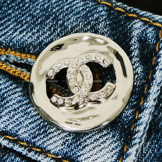 渋谷並木橋店】2024年プレコレクション CHANEL シャネル デニムパンツ  