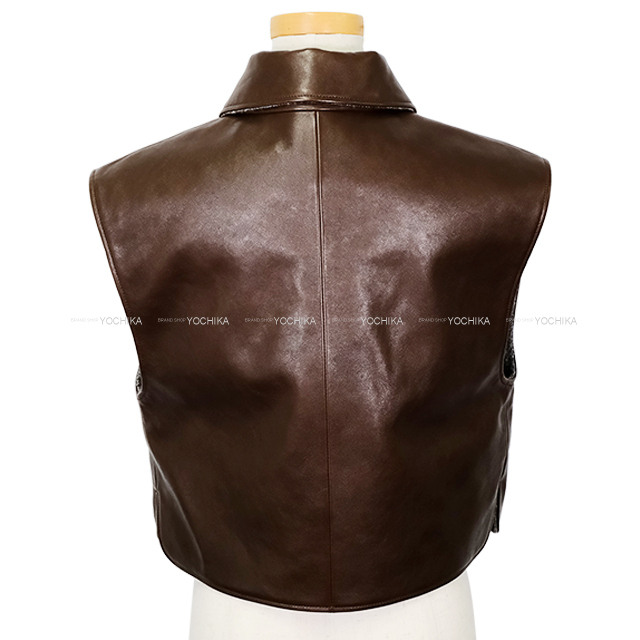 【極上美品】CHANELシャネルラム革レザーテーラード ジャケットピンクベージュ 極上美品】CHANELシャネルラム革レザーテーラード ジャケット
