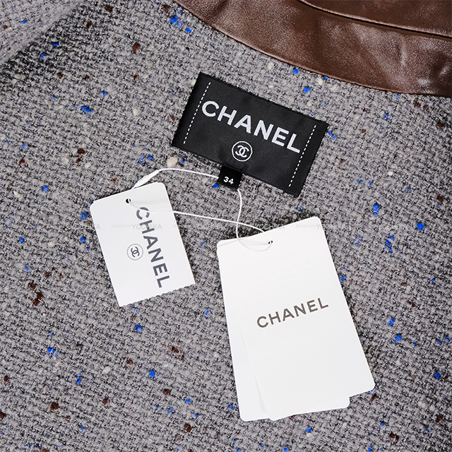 CHANELシャネル 優雅なCOCOマーク柄ニット／ベスト美品未使用size38 シャネル ココマーク ベスト ノースリーブニット スカート