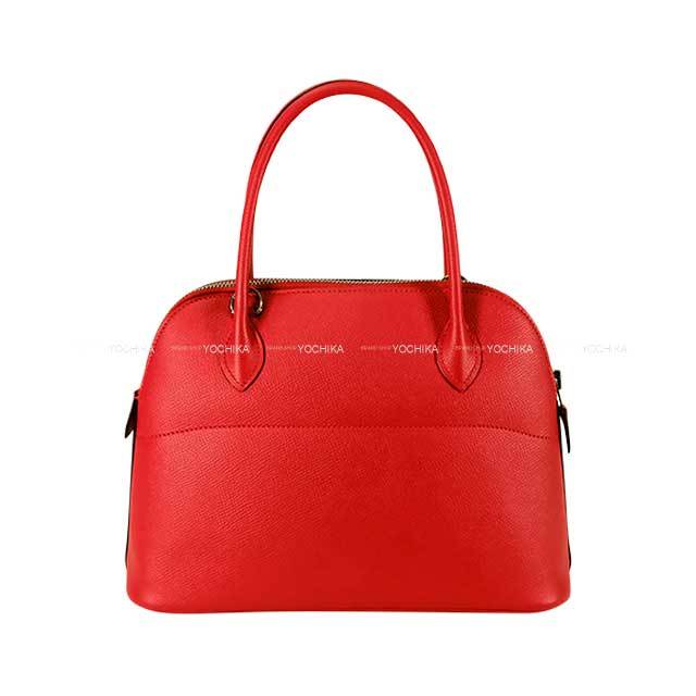 HERMES エルメス ショルダーバッグ ボリード27 ルージュトマト