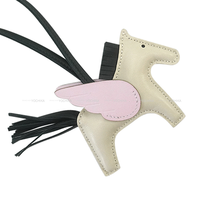 新品 レア HERMES エルメス ロデオ ペガサス チャーム pm クレ t5501_2.jpg