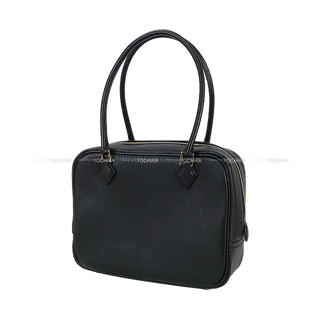 HERMES エルメス ハンドバッグ プリュム ミニ 黒 (ブラック