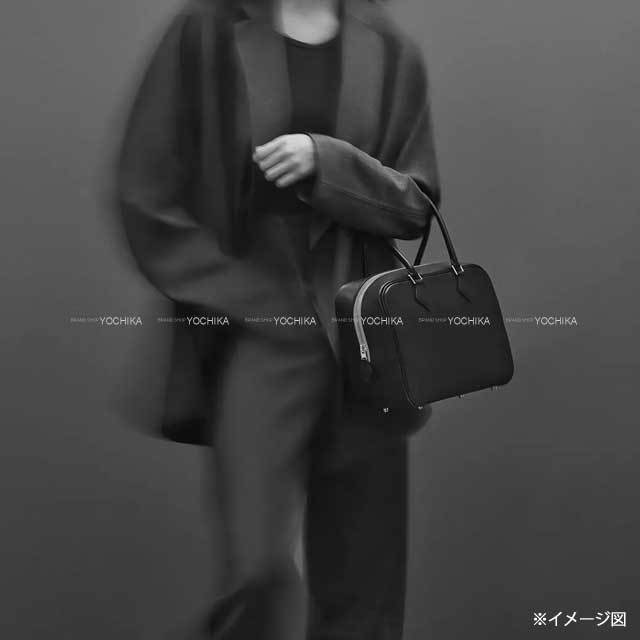 HERMES エルメス ハンドバッグ プリュム ミニ 黒 (ブラック