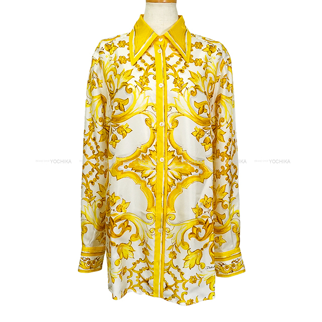 ドルチェ &ガッバーナのシルクブラウス （近年美品DOLCE&GABBANA