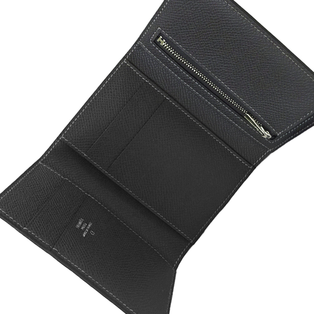 エルメス 三つ折り財布 ベアン コンビネ タッチ ナタ/サブレ　アリゲーター 22060405_2.jpg