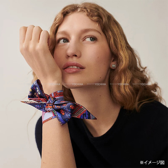 2023年秋冬 HERMES エルメス スカーフ ツイリー パンタンシティ