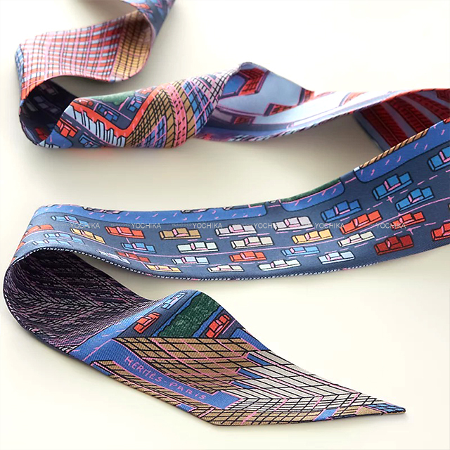 2023年秋冬 HERMES エルメス スカーフ ツイリー パンタンシティ