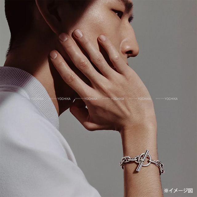 HERMES エルメス ブレスレット シェーヌダンクル PM 18コマ
