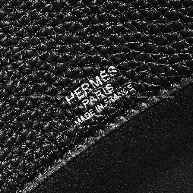 美品✨エルメス　ビジネスバッグ　サックアデペッシュ　シルバー金具　ブラック HERMES エルメス サックアデペッシュ 38 書類かばん ブリーフ