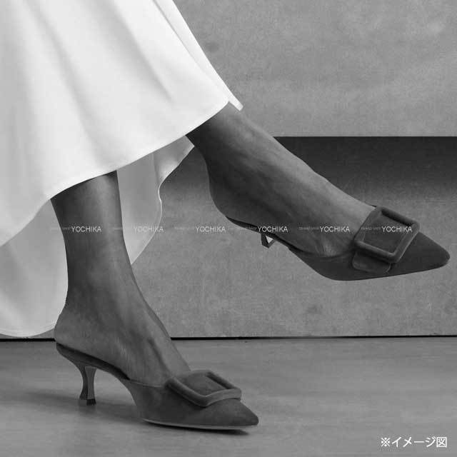 MANOLO BLAHNIK マノロブラニク パンプス メイセール ネイビー