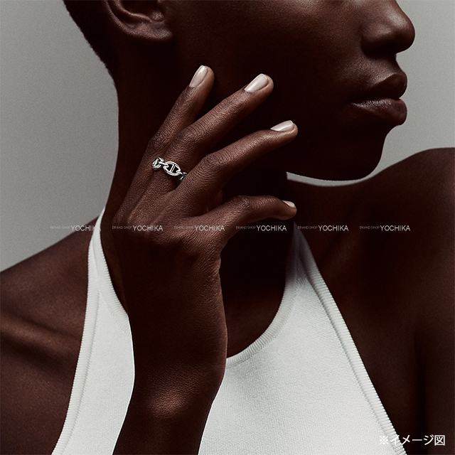 HERMESエルメスシェーヌダンクルアンシェネPMリング51 HERMES エルメス