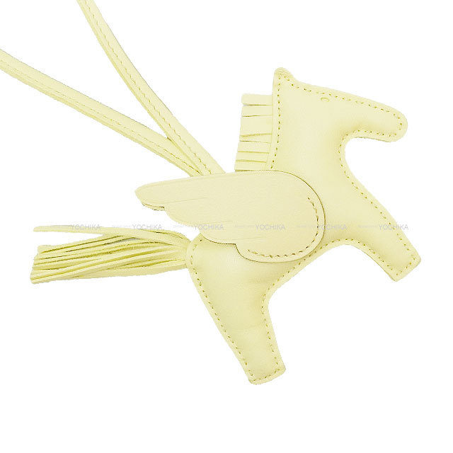 HERMES エルメス バッグチャーム ロデオ ペガサス PM ジョーヌ