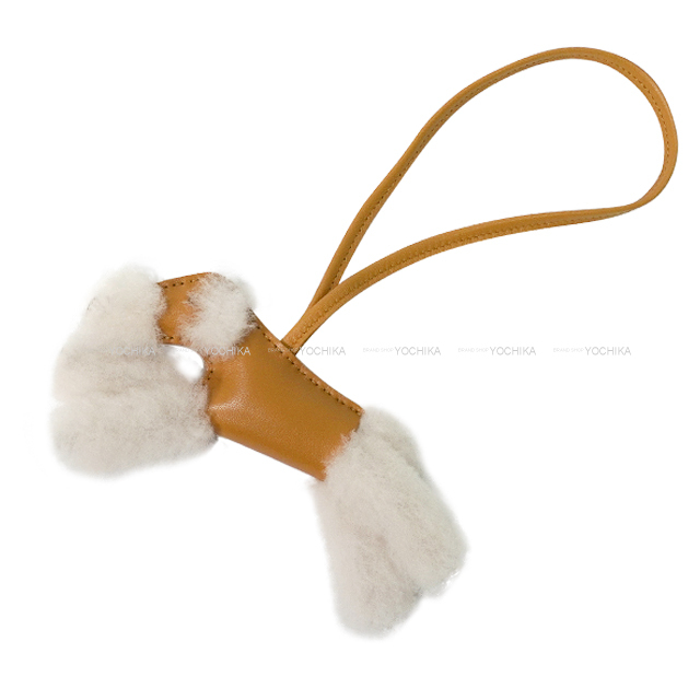 HERMES エルメス バッグチャーム バディ 犬 セサミ (セザム