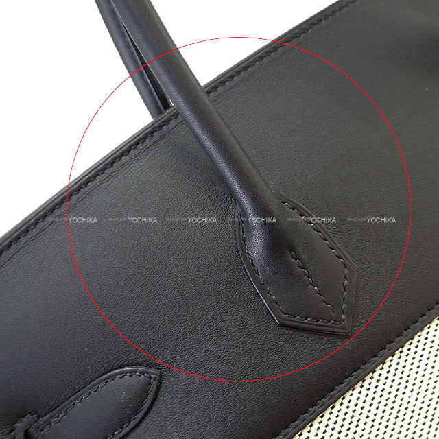 HERMES エルメス ハンドバッグ バーキン35 フレイフレイ 黒 (ブラック