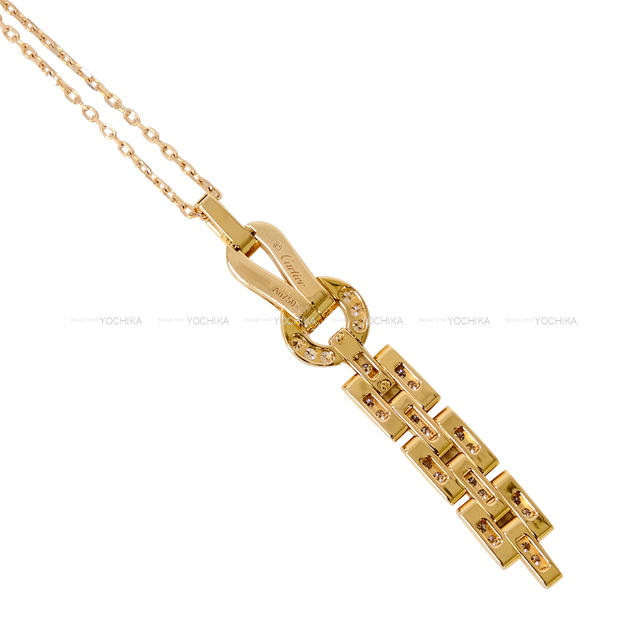CARTIER カルティエ ネックレス アグラフ ダイヤモンド ゴールド