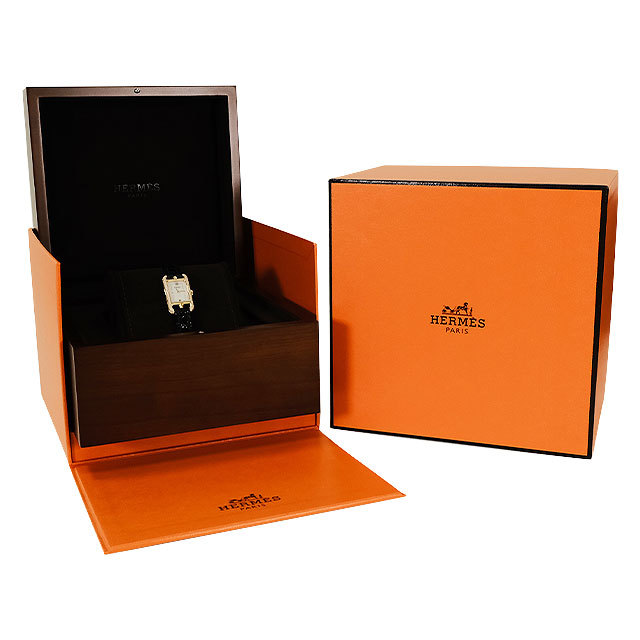 HERMES エルメス 腕時計 ナンタケット PM 29mm ベゼル三重ダイヤ