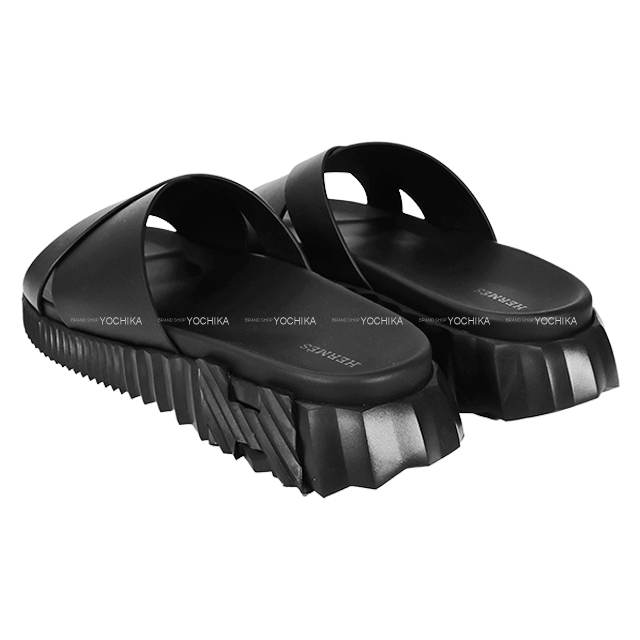 エルメス 2025AW サンダル《リュス》30 黒 渋谷並木橋店】2024春夏 HERMES 