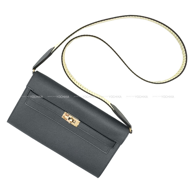 HERMES エルメス 長財布 ケリーウォレット ロング トゥーゴー カヴァル