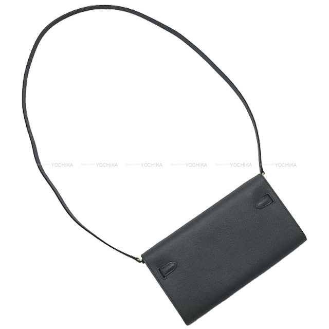 HERMES エルメス 長財布 ケリーウォレット ロング トゥーゴー カヴァル